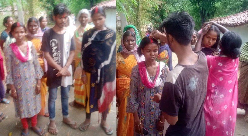 groom marries 2 women in 1 ceremony