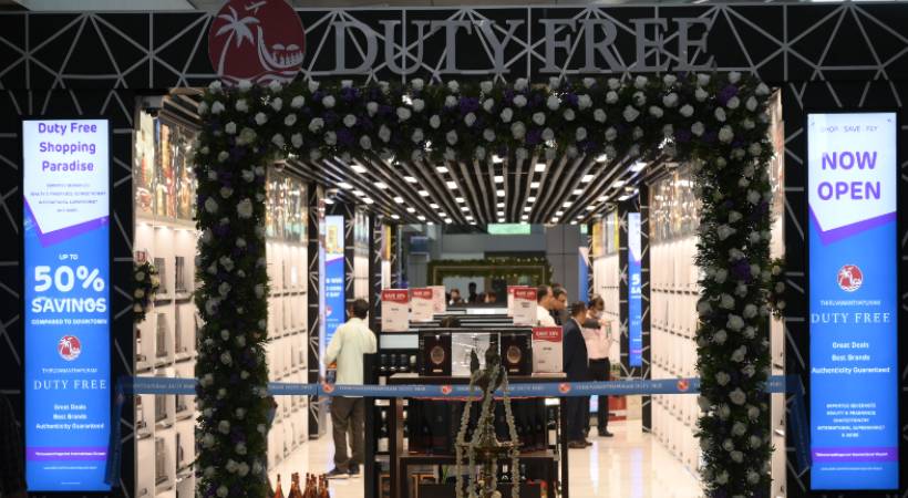 Duty free shop opened at Thiruvananthapuram International Airport