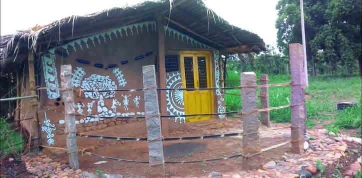 mahesh krishnan builds low cost house for 18500