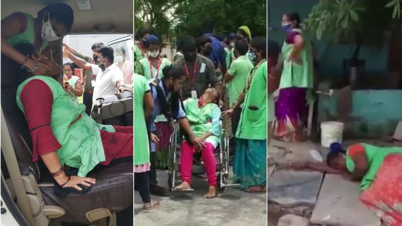 30 labours hospitalized due to gas leakage