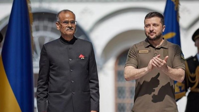 Volodymyr Zelenskyy quotes Mahatma Gandhi to describe Ukraine