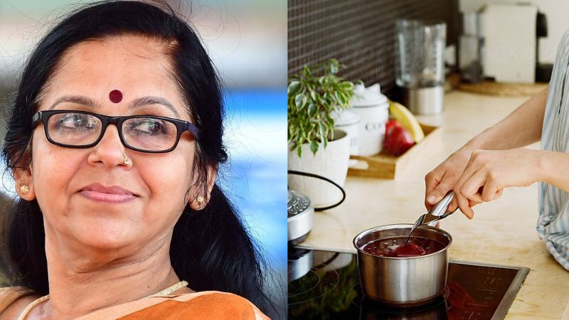s saradakutty writes about hair in food for gr anil