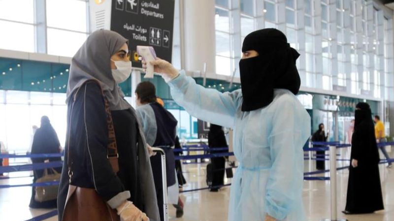 saudi and uae covid cases