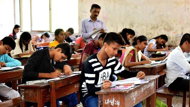 father and son wrote 10th class exam son failed