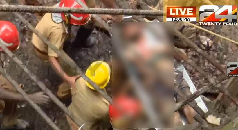 labour rescued from thiruvananthapuram accident