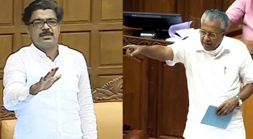 Pinarayi Vijayan sharply criticized Mathew Kuzhalnadan