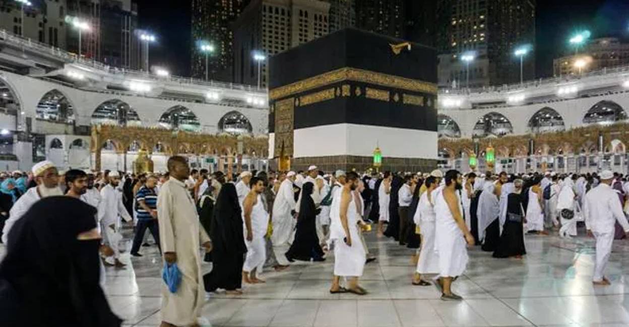 indian pilgrims set out for hajj