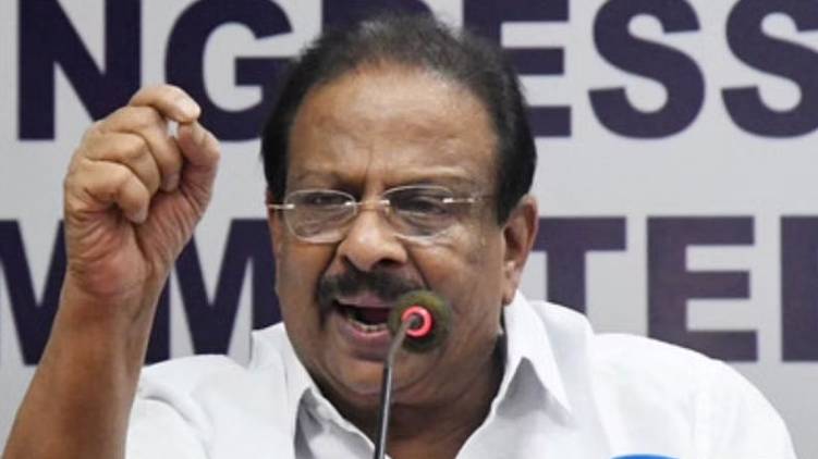police 'warning' to K Sudhakaran