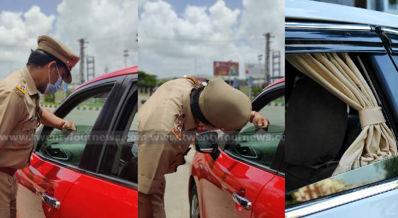 kerala police cooling film vehicle inspection