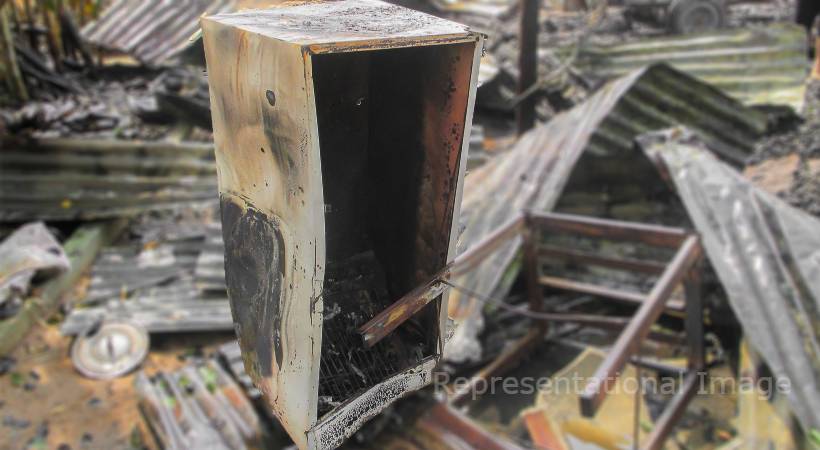 kozhikode fridge blasted