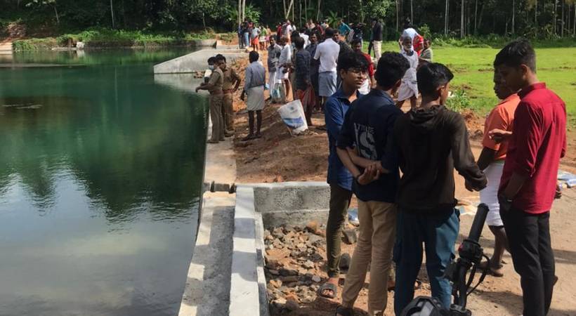 Two students drowned palakkad