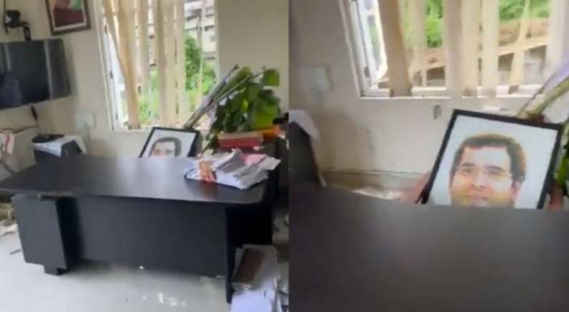 rahul gandhi office attack probe continues