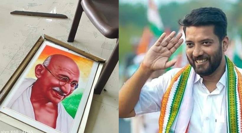 Shafi Parambil mocks SFI as Sanghi Federation of India