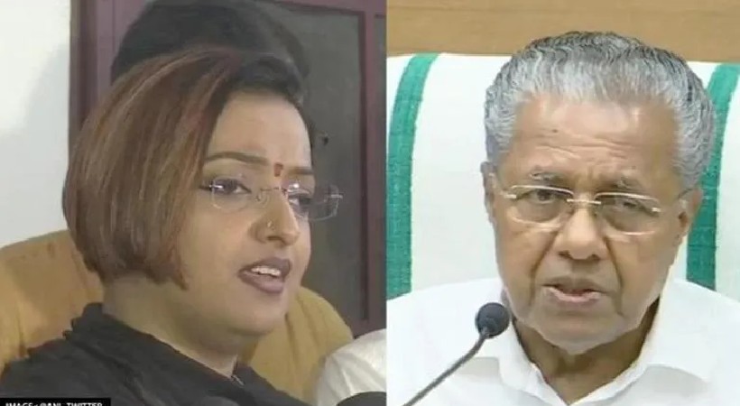 pinarayi vijayan response swapna suresh