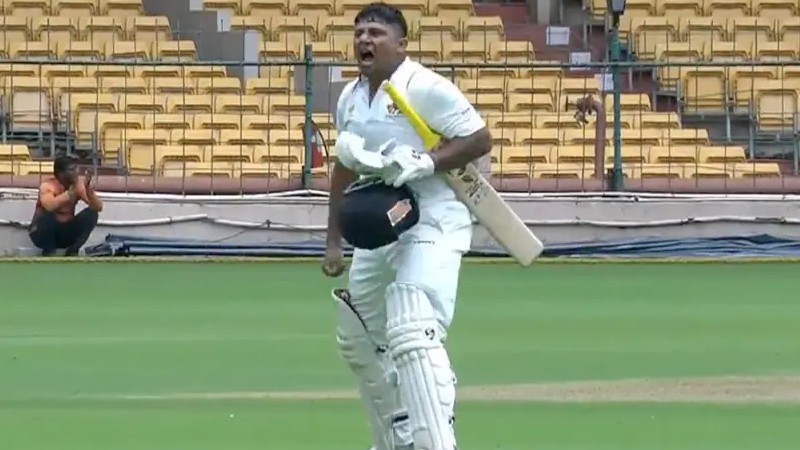 ranji sarfaraz khan century