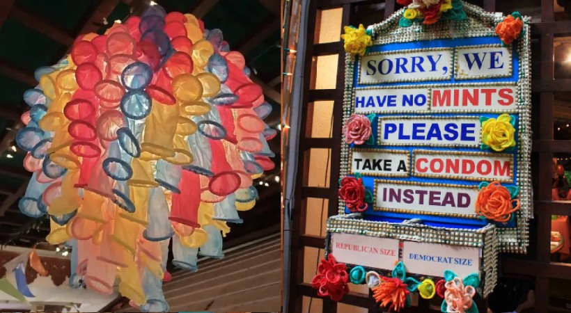 condom cafe thailand visuals