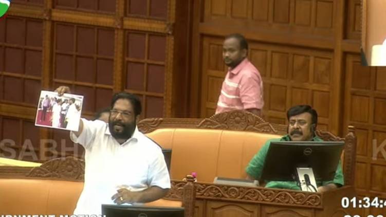 photo Shaj with ramesh chennithala