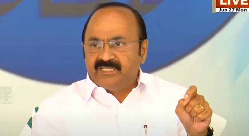 VD Satheesan's responds to Chief Minister Pinarayi Vijayan