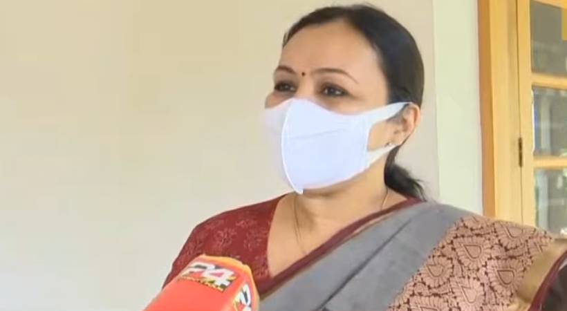 veena george about personal staff abhijith