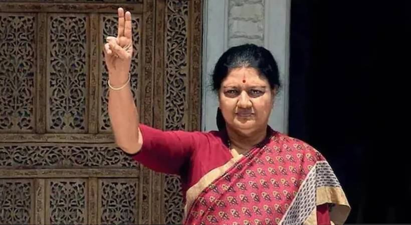 vk sasikala road show today