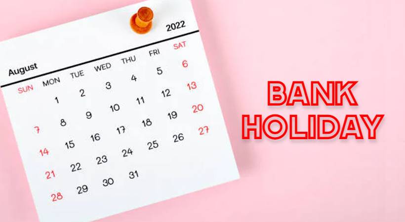 august 13 days bank holiday
