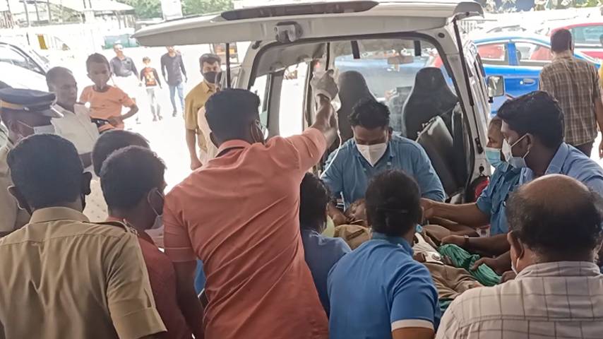 heart attack while on duty; SI collapsed and died