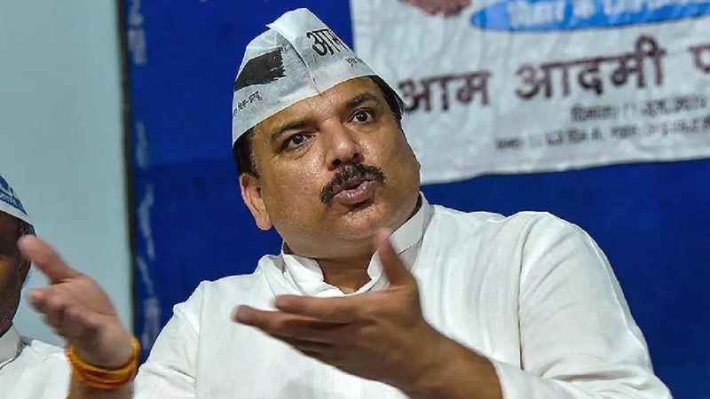 AAP MP Sanjay Singh suspended from Rajya Sabha