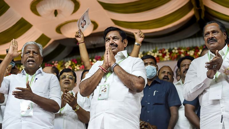 aiadmk annulled dual leadership structure