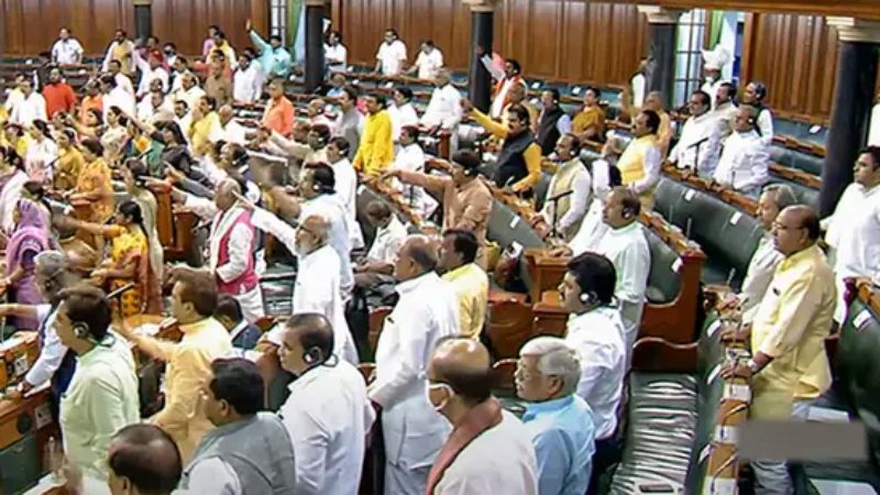 three more Rajya Sabha MPs suspended today