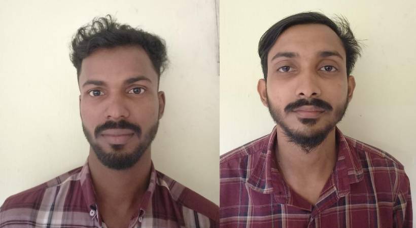two league workers arrested