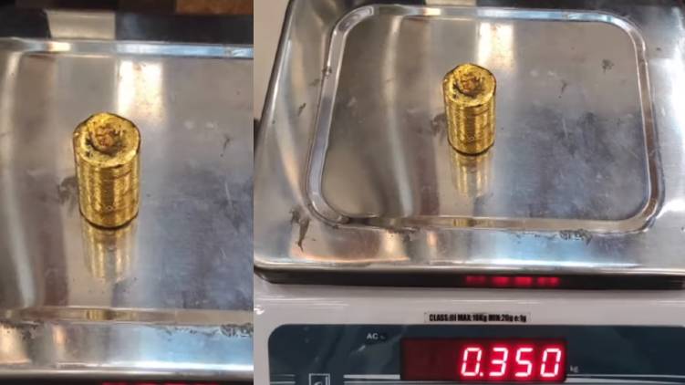 Gold seized at Kannur airport