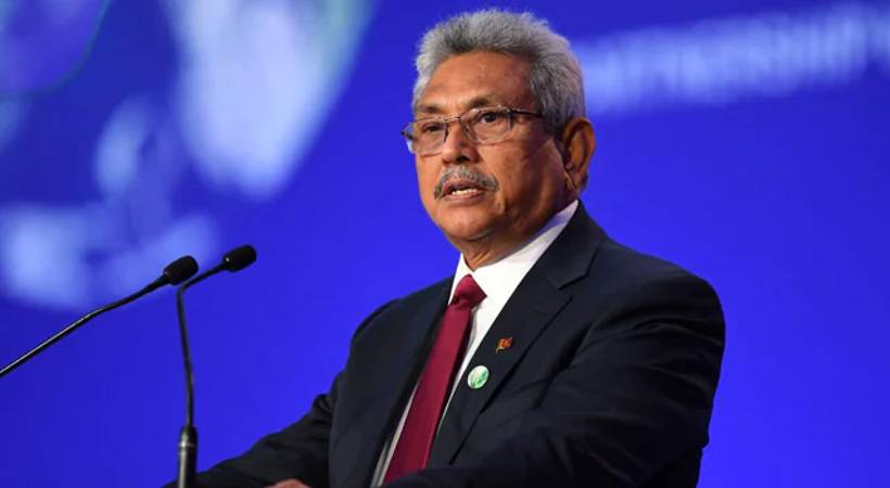 gotabaya rajapaksa official resignation today