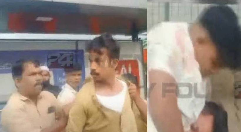private Bus employees clash in Kozhikode city; police seized the buses