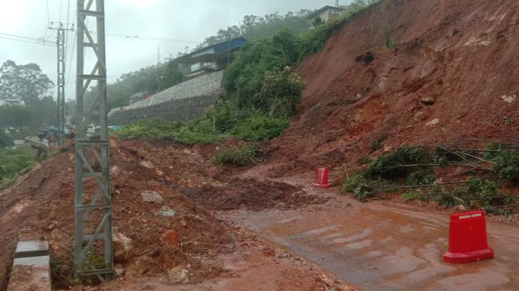 Another landslide in Munnar