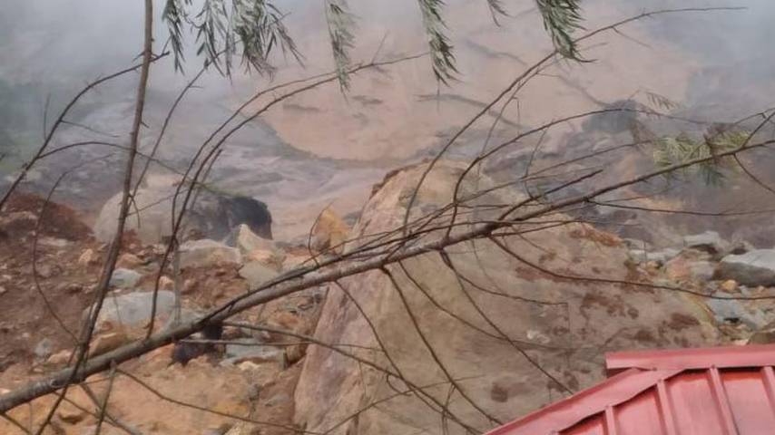 landslide in Idukki; Housewife dies