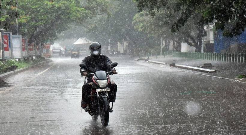 rain strengthen from today evening