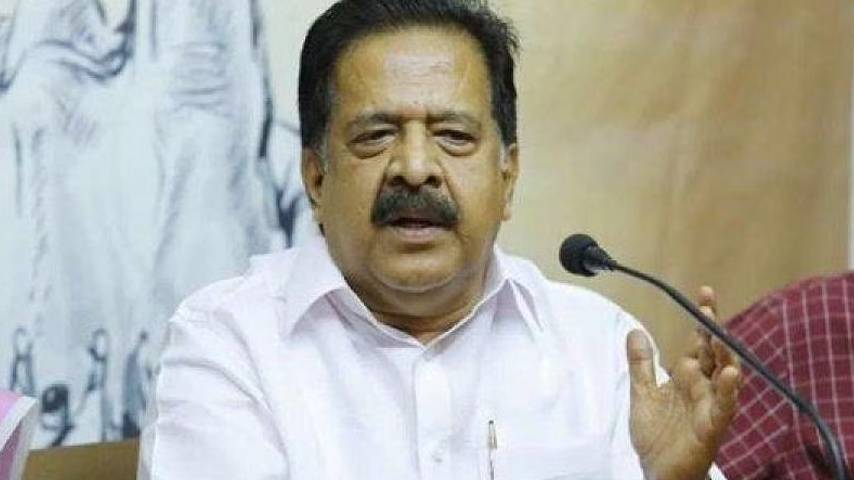 AKG center attack, serious failure of home department; Ramesh Chennithala