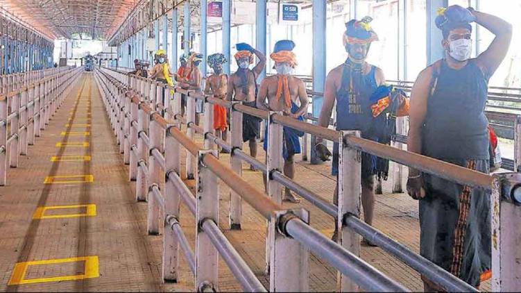 Sabarimala Virtual Q System will be handed over to Devaswom Board