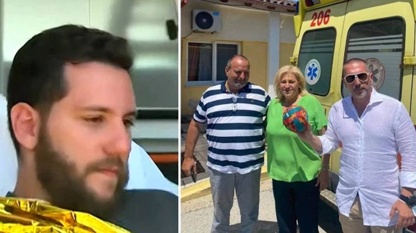 Man survives 18 hours at sea by clinging on to football