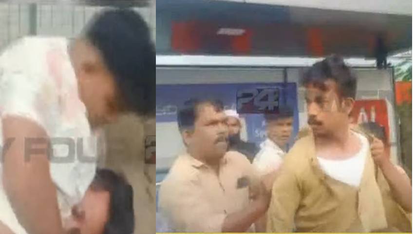 private Bus employees clash in Kozhikode city