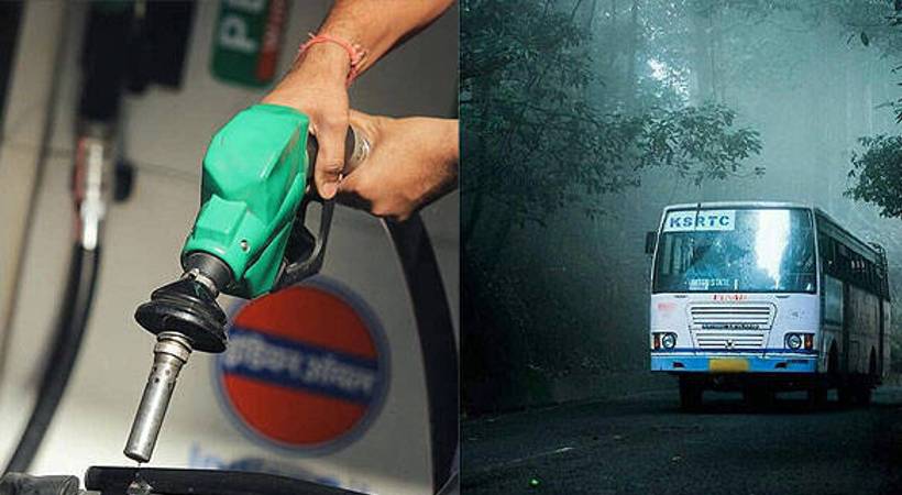Fuel shortage, management against KSRTC