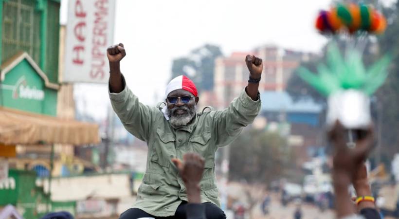 Kenyan presidential candidate George Wajackoyah