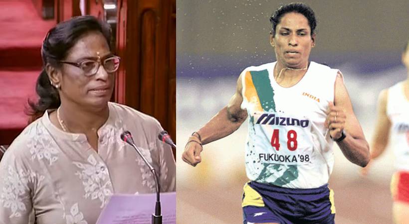 PT Usha against the use of doping in the field of sports