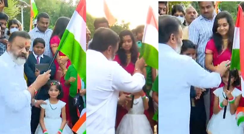 SURESH GOPI inaugurated thiruvananthapuram freedom ride