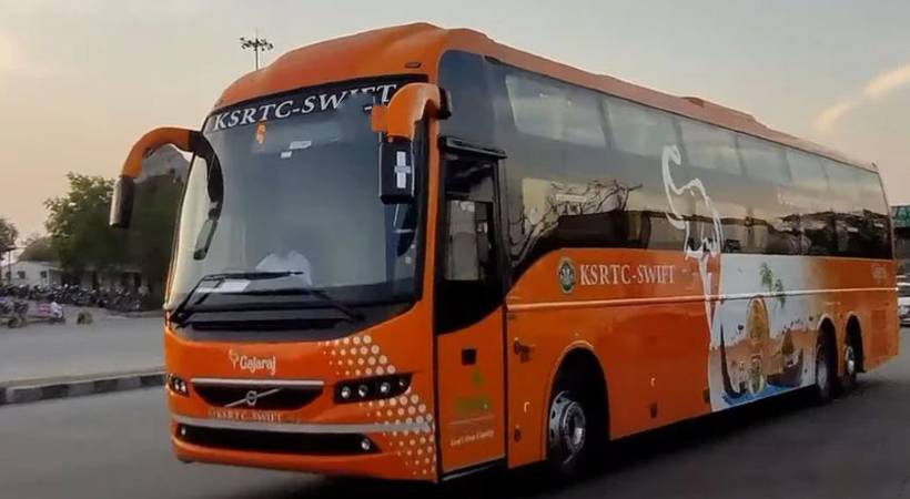 KSRTC Swift Kannur- Pondicherry AC bus service