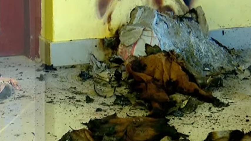 DYFI worker's house was bombed
