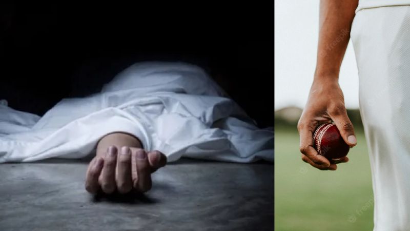 men dies after being struck by cricket ball
