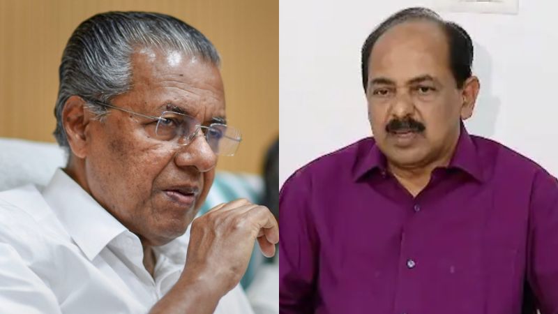 pinarayi vijayan criticise gr anil