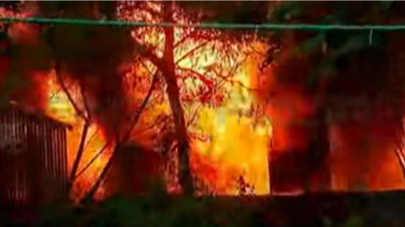 fire accident in kozhikode feroke oil factory