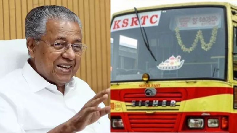 discussion with pinarayi vijayan in ksrtc salary crisis